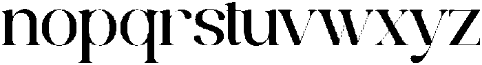 LUXORIA-Regular otf (400) Font LOWERCASE