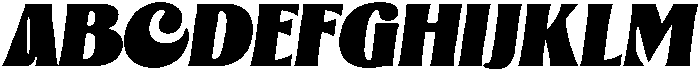 Lucentia Italic otf (400) Font UPPERCASE