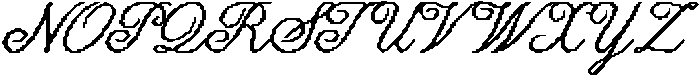 Lucid Wake Script Regular otf (400) Font UPPERCASE