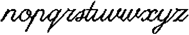 Lucid Wake Script Regular otf (400) Font LOWERCASE