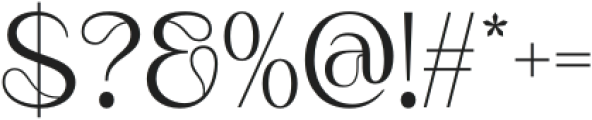 Lucilo Regular otf (400) Font OTHER CHARS