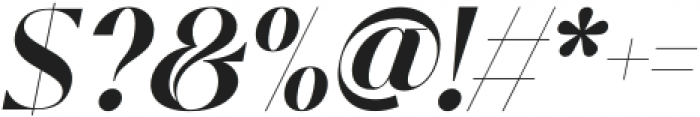 Luckenbach Italic otf (400) Font OTHER CHARS