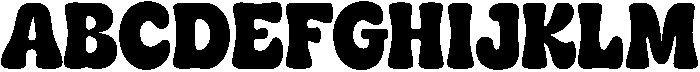 Lucky Chunks otf (400) Font UPPERCASE