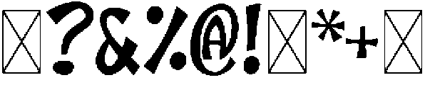 Lucky Puck Grocery Stick otf (400) Font OTHER CHARS