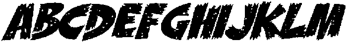 Lucky Puck Overtime otf (400) Font UPPERCASE