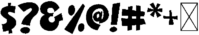 Lucky Puck Regular otf (400) Font OTHER CHARS