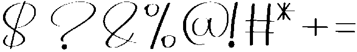 Lucky Regular otf (400) Font OTHER CHARS