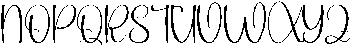 Lucky Regular otf (400) Font UPPERCASE
