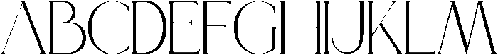 Lucky Regular otf (400) Font UPPERCASE