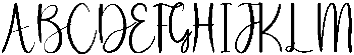 Lucky Regular otf (400) Font UPPERCASE