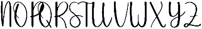 Lucky Regular otf (400) Font UPPERCASE