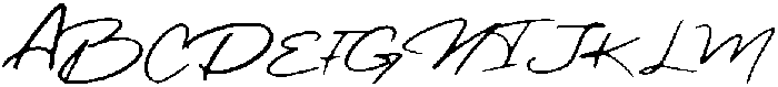 Lucky Regular otf (400) Font UPPERCASE