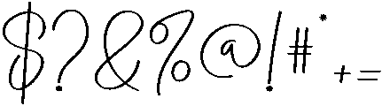 Lucky Regular otf (400) Font OTHER CHARS