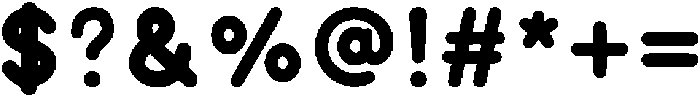 Lucky Stop Regular otf (400) Font OTHER CHARS