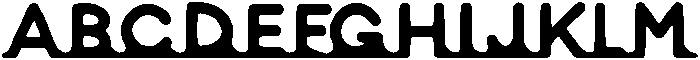 Lucky Stop Regular otf (400) Font UPPERCASE