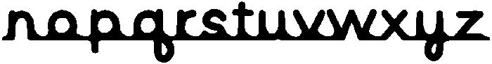 Lucky Stop Regular ttf (400) Font LOWERCASE