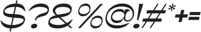 Ludowise Italic otf (400) Font OTHER CHARS
