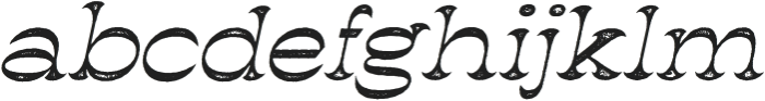 Ludowise Stamp Italic otf (400) Font LOWERCASE