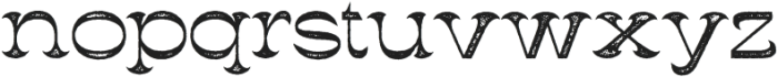 Ludowise Stamp Regular otf (400) Font LOWERCASE