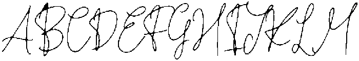 Ludwig-Script otf (400) Font UPPERCASE