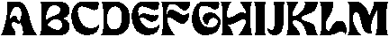 Lufige-Regular otf (400) Font UPPERCASE