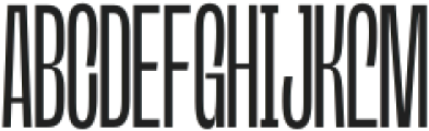 Lugak Sans Extralight Tall otf (200) Font UPPERCASE