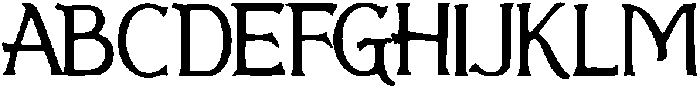 Luhezo ttf (400) Font UPPERCASE
