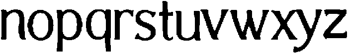 Luhezo ttf (400) Font LOWERCASE
