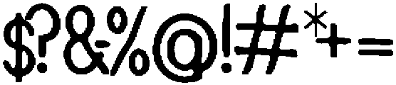 Lujaga ttf (400) Font OTHER CHARS