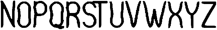 Lujaga ttf (400) Font UPPERCASE