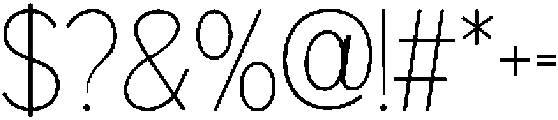 Lulane Regular otf (400) Font OTHER CHARS