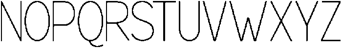 Lulane Regular otf (400) Font UPPERCASE