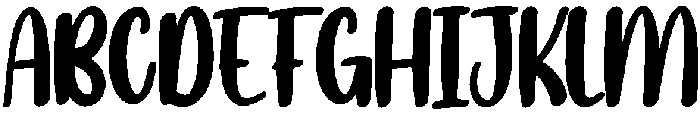 Lullaby Regular otf (400) Font UPPERCASE