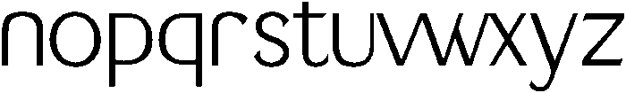 Lullaby Regular otf (400) Font LOWERCASE