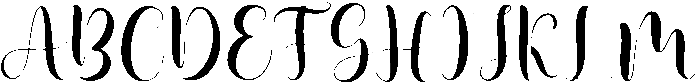Lullaby otf (400) Font UPPERCASE