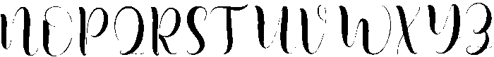 Lullaby otf (400) Font UPPERCASE