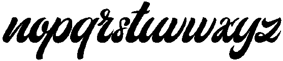 Lullaby otf (400) Font LOWERCASE