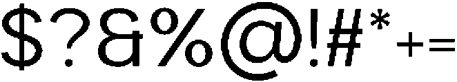 Luma Prime Regular otf (400) Font OTHER CHARS