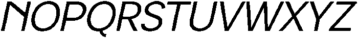 Luma Prime Slant otf (400) Font UPPERCASE