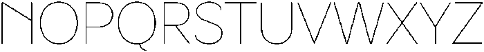 Luma Prime Thin otf (100) Font UPPERCASE
