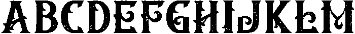 Lumberjack Aged otf (400) Font UPPERCASE