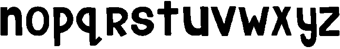 Lumberjack otf (400) Font LOWERCASE