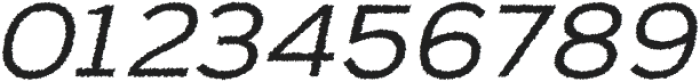 Lumend Rough Italic otf (400) Font OTHER CHARS