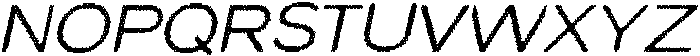 Lumend Rounded Disco Italic otf (400) Font UPPERCASE