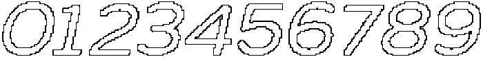 Lumend Rounded Pixel Outline otf (400) Font OTHER CHARS