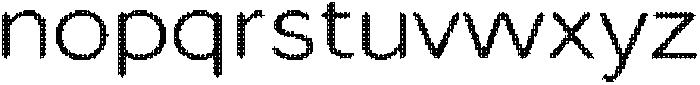 LumendRoundedDisco-Regular otf (400) Font LOWERCASE