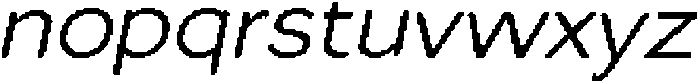 LumendRoundedPixel-Regular otf (400) Font LOWERCASE