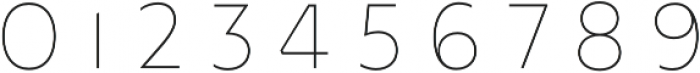 Lumiere Six otf (400) Font OTHER CHARS