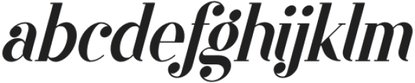 Lumina Italic otf (400) Font LOWERCASE