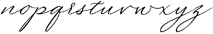Lumina Regular otf (400) Font LOWERCASE